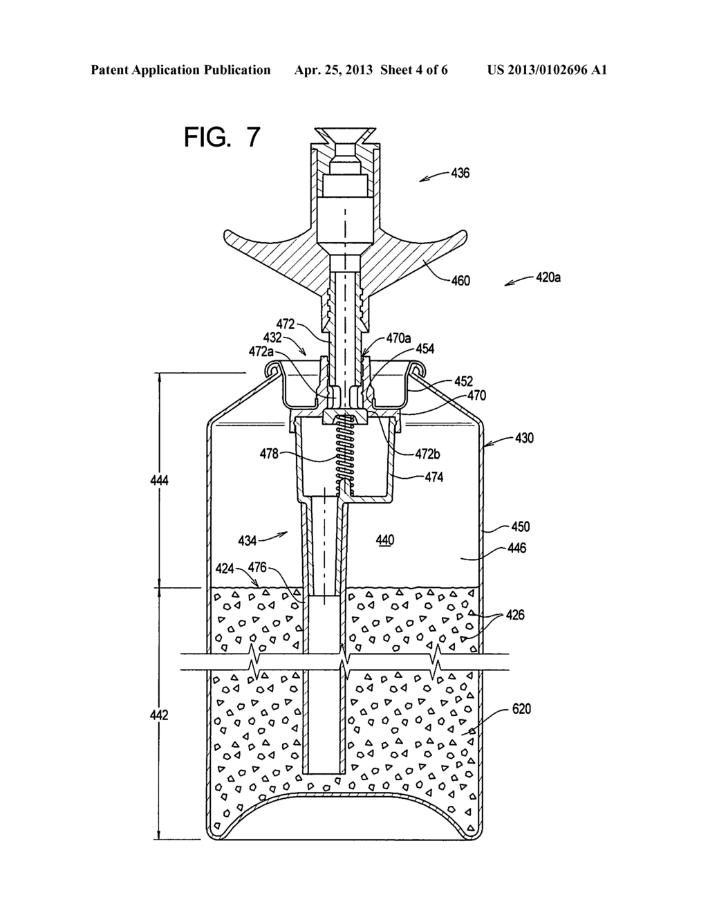 Aerosol Systems and Methods for Dispensing Texture Material - diagram, schematic, and image 05