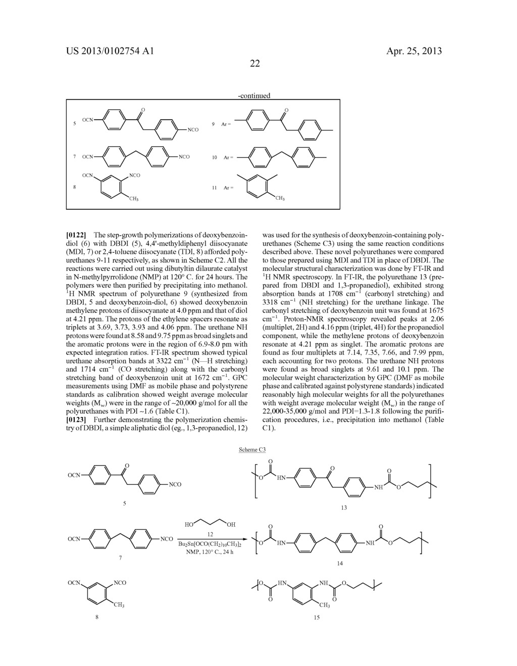 DEOXYBENZOIN-DERIVED ANTI-FLAMMABLE POLYMERS - diagram, schematic, and image 29