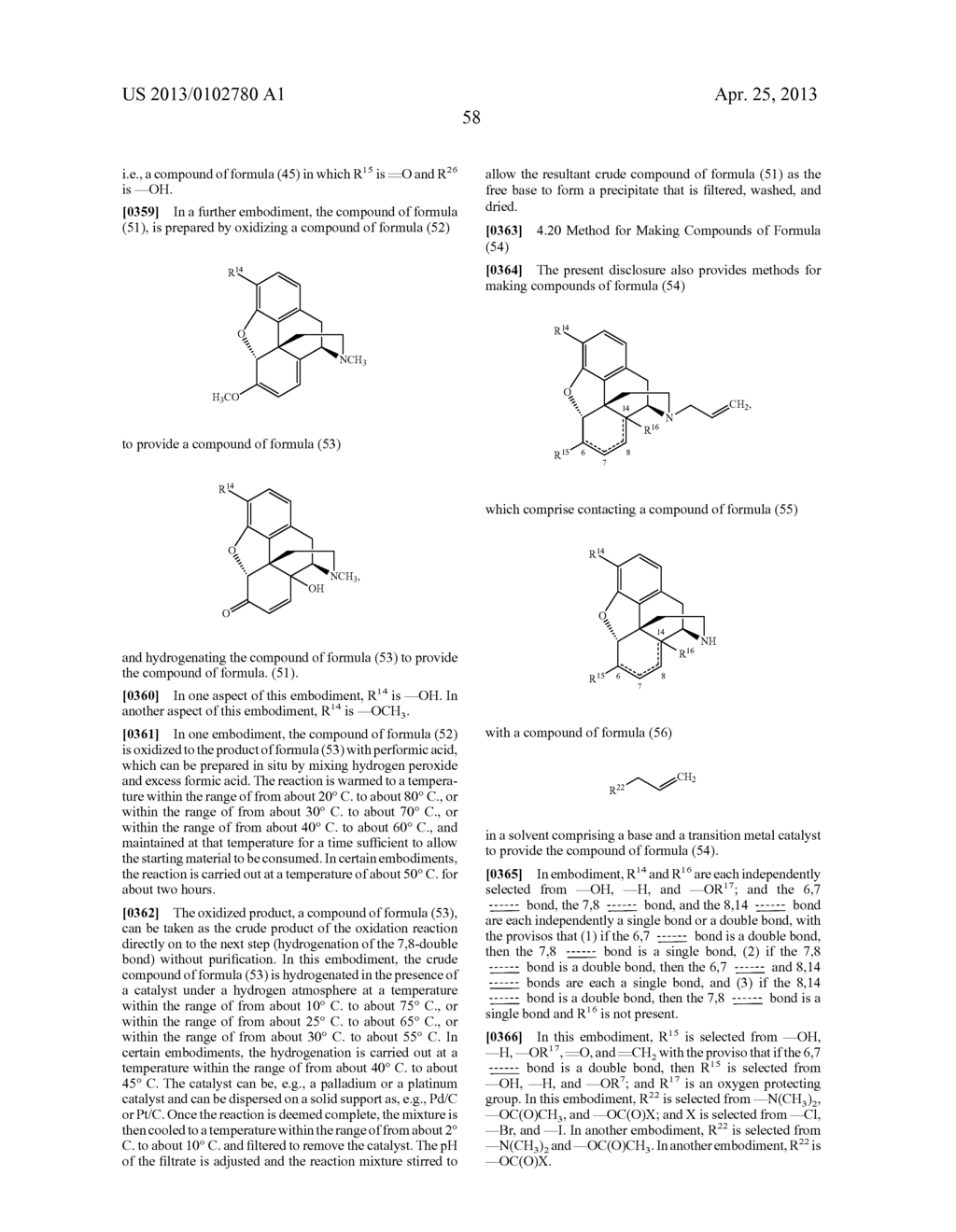 TRANSITION METAL-CATALYZED PROCESSES FOR THE PREPARATION OF N-ALLYL     COMPOUNDS AND USE THEREOF - diagram, schematic, and image 59