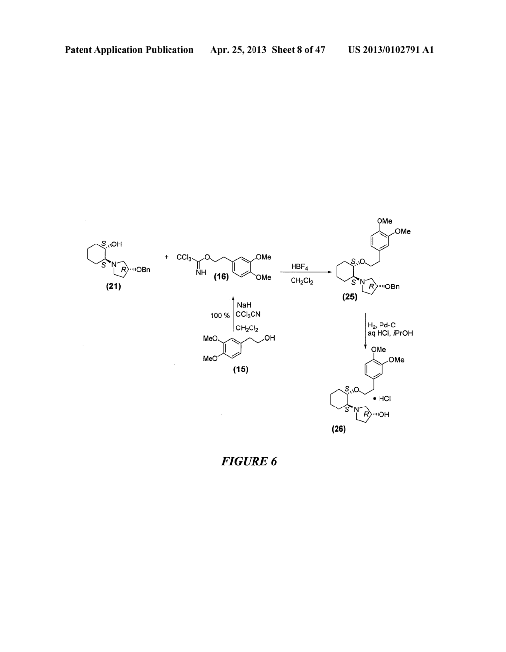 SYNTHETIC PROCESS FOR AMINOCYCLOHEXYL ETHER COMPOUNDS - diagram, schematic, and image 09