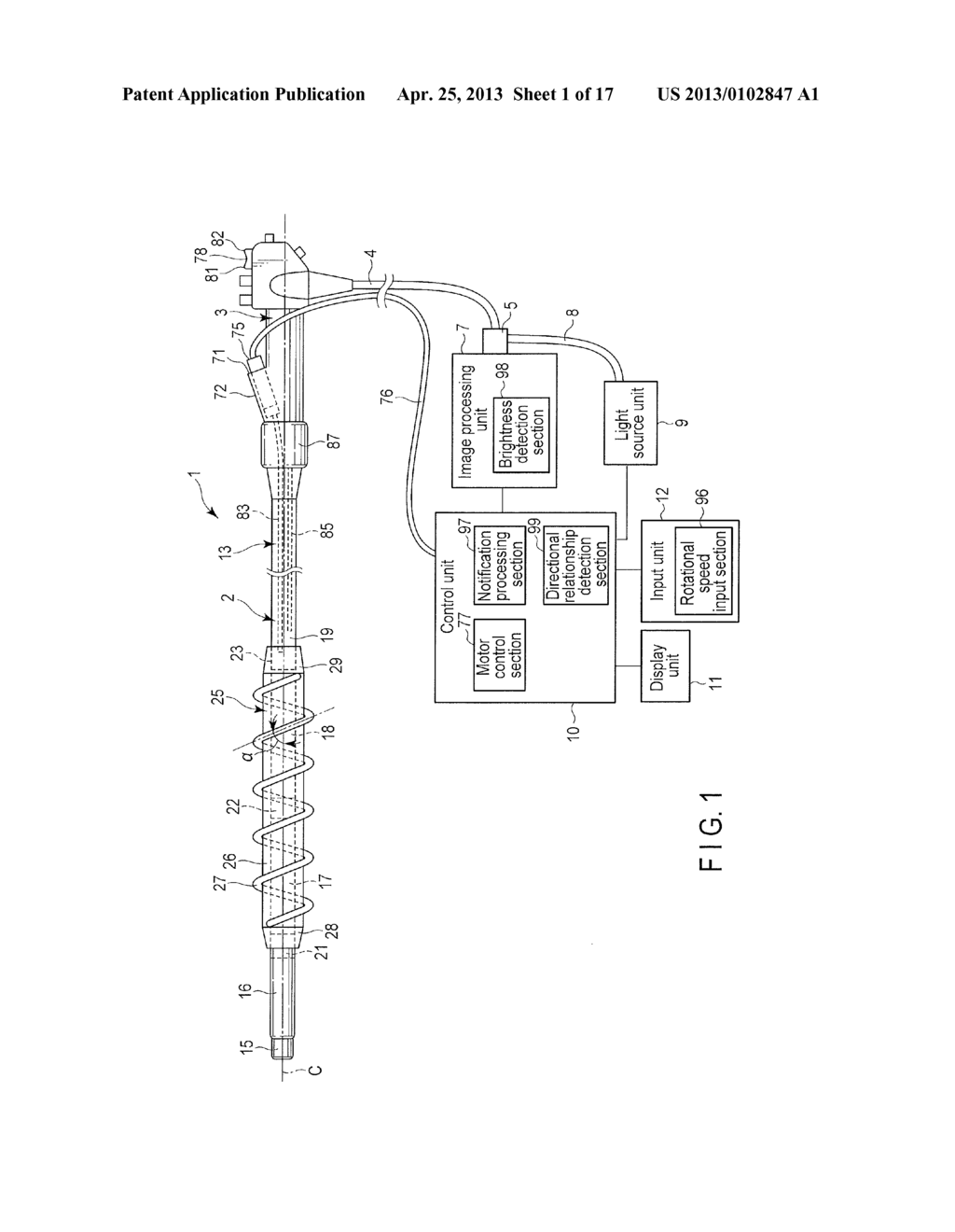 ATTACHMENT UNIT, ENDOSCOPIC INSERTION SECTION AND ENDOSCOPE - diagram, schematic, and image 02