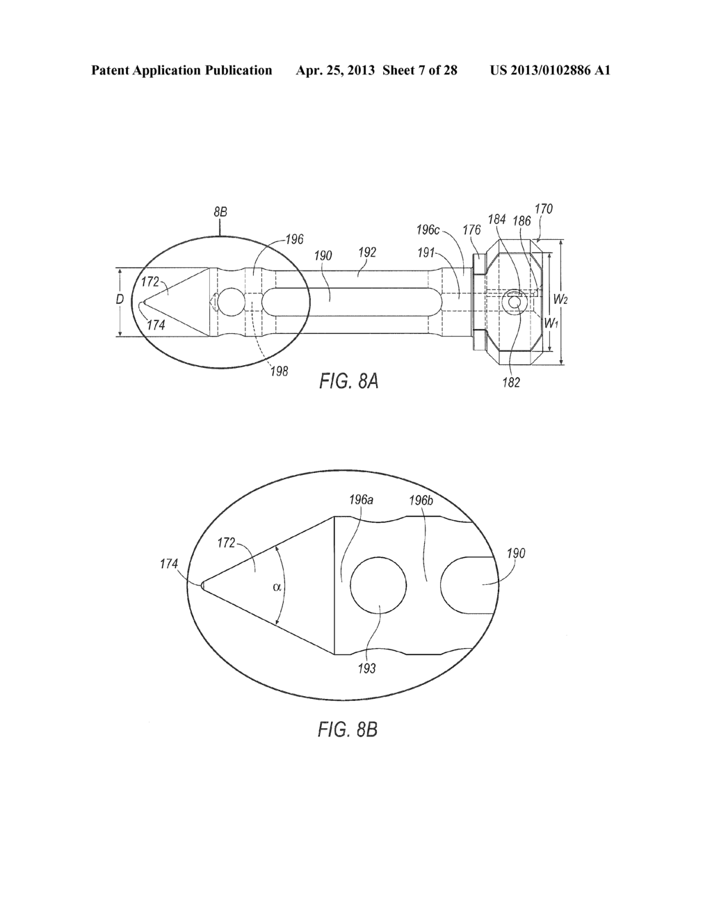 SURGICAL ACCESS SYSTEM WITH NAVIGATION ELEMENT AND METHOD OF USING SAME - diagram, schematic, and image 08