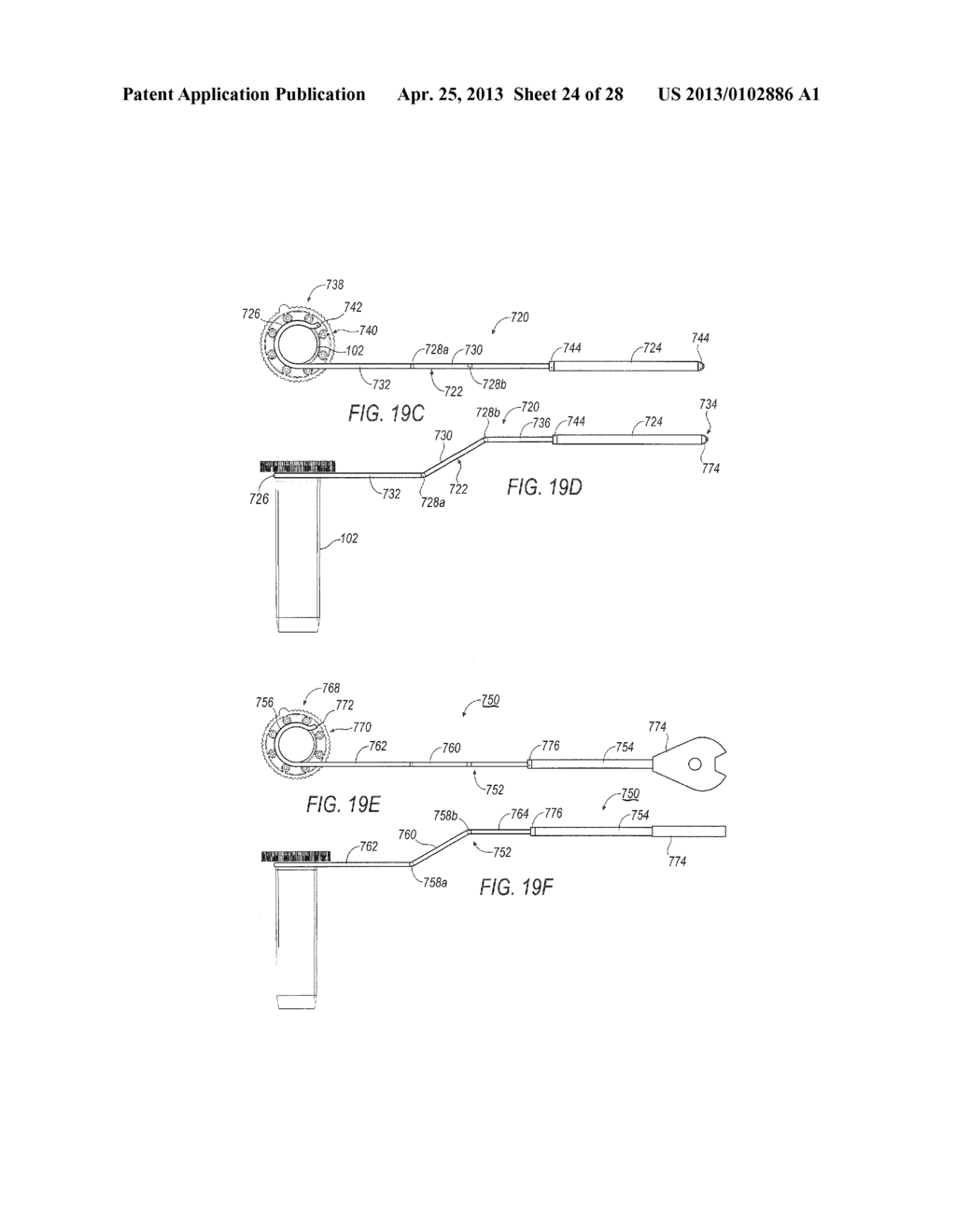 SURGICAL ACCESS SYSTEM WITH NAVIGATION ELEMENT AND METHOD OF USING SAME - diagram, schematic, and image 25