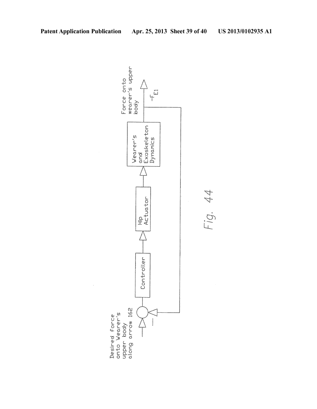 Device and Method for Decreasing Energy Consumption of a Person by Use of     a Lower Extremity Exoskeleton - diagram, schematic, and image 40