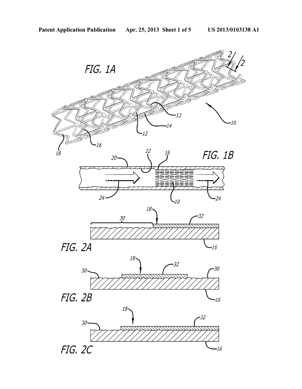 SURFACE MODIFICATION OF MEDICAL DEVICES TO ENHANCE ENDOTHELIAL ADHESION     AND COVERAGE - diagram, schematic, and image 02