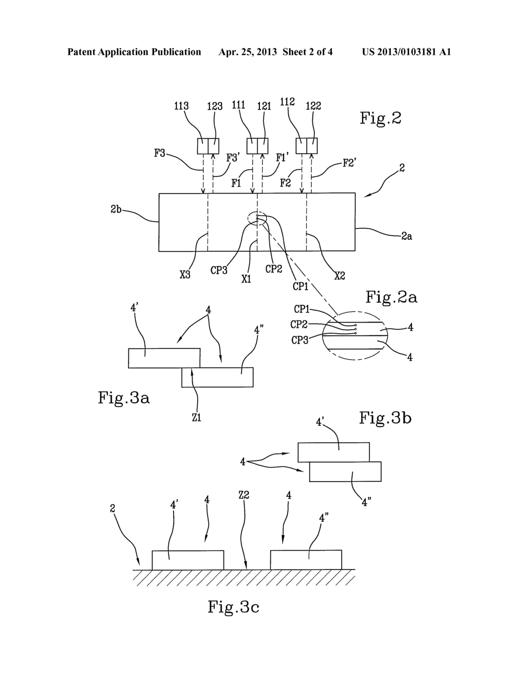 METHOD  FOR CONTROLLING THE DEPOSITION OF SEMIFINISHED ELEMENTS FOR TYRE     PRODUCTION - diagram, schematic, and image 03