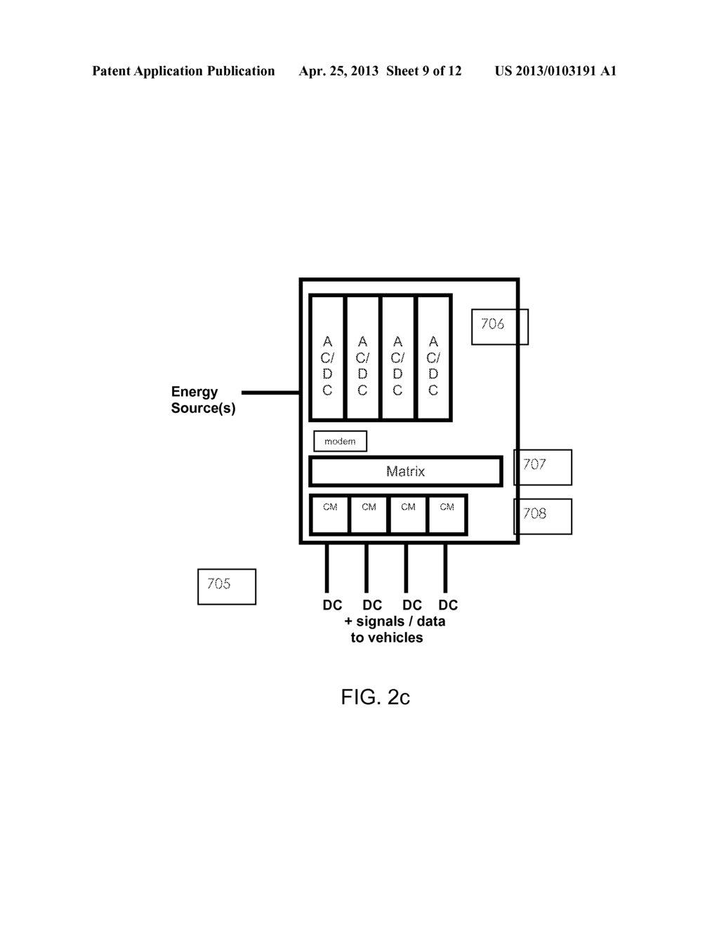 SYSTEM, DEVICE AND METHOD FOR EXCHANGING ENERGY WITH AN ELECTRIC VEHICLE - diagram, schematic, and image 10