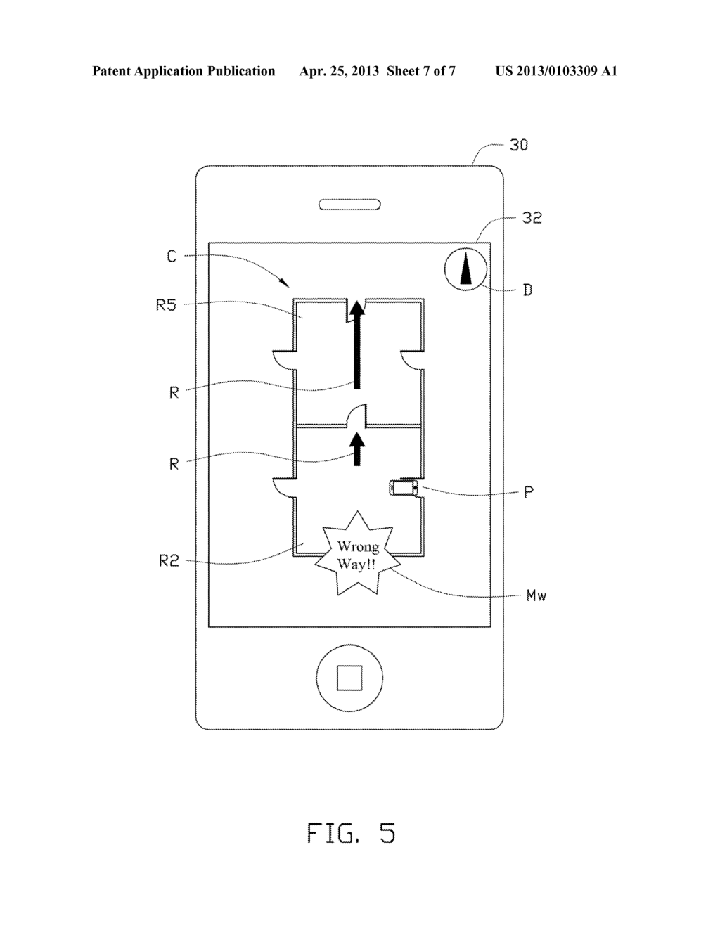 EMERGENCY GUIDING SYSTEM AND SERVER - diagram, schematic, and image 08