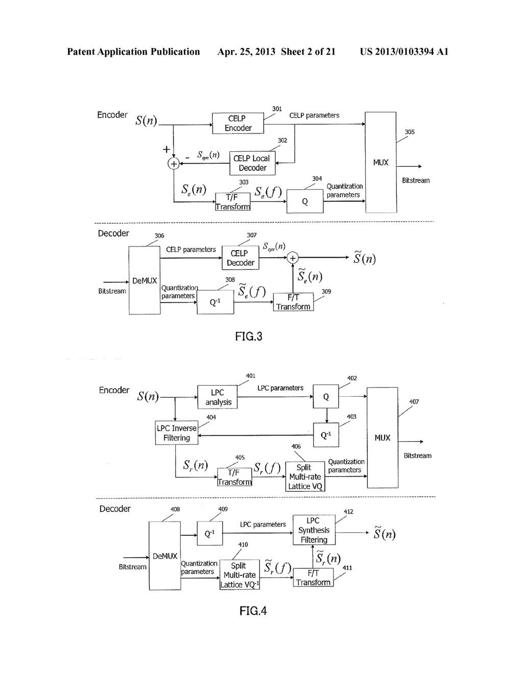 DEVICE AND METHOD FOR EFFICIENTLY ENCODING QUANTIZATION PARAMETERS OF     SPECTRAL COEFFICIENT CODING - diagram, schematic, and image 03