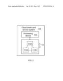 Cloud Credit Card Transaction System and Transaction Method Thereof diagram and image