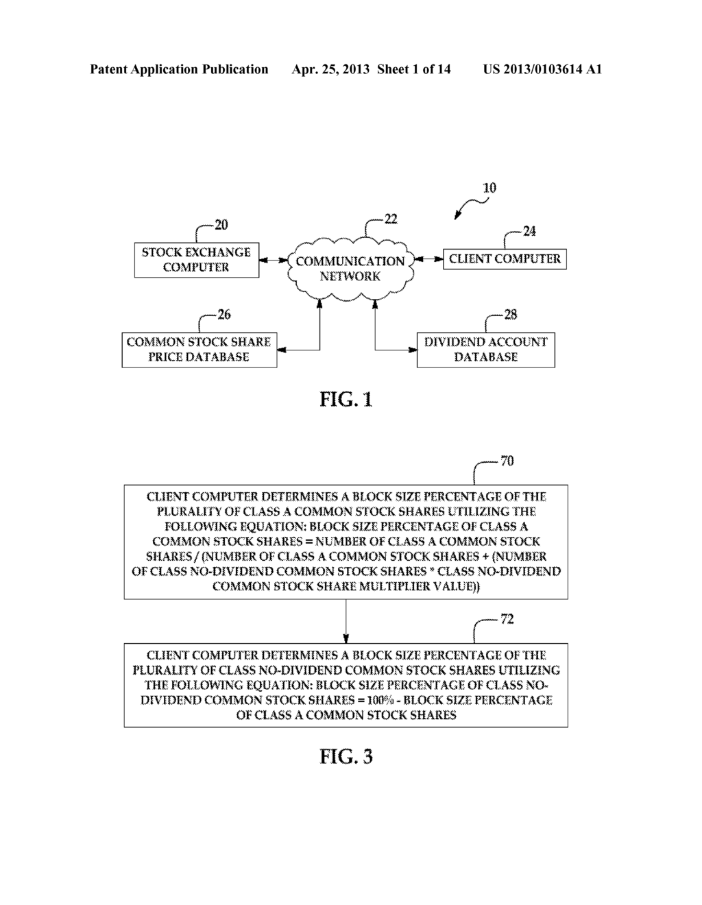 SYSTEM AND METHOD OF ALLOCATING DIVIDENDS TO CLASSES OF STOCK SHARES AND     SUB-CLASSES OF THE STOCK SHARES - diagram, schematic, and image 02