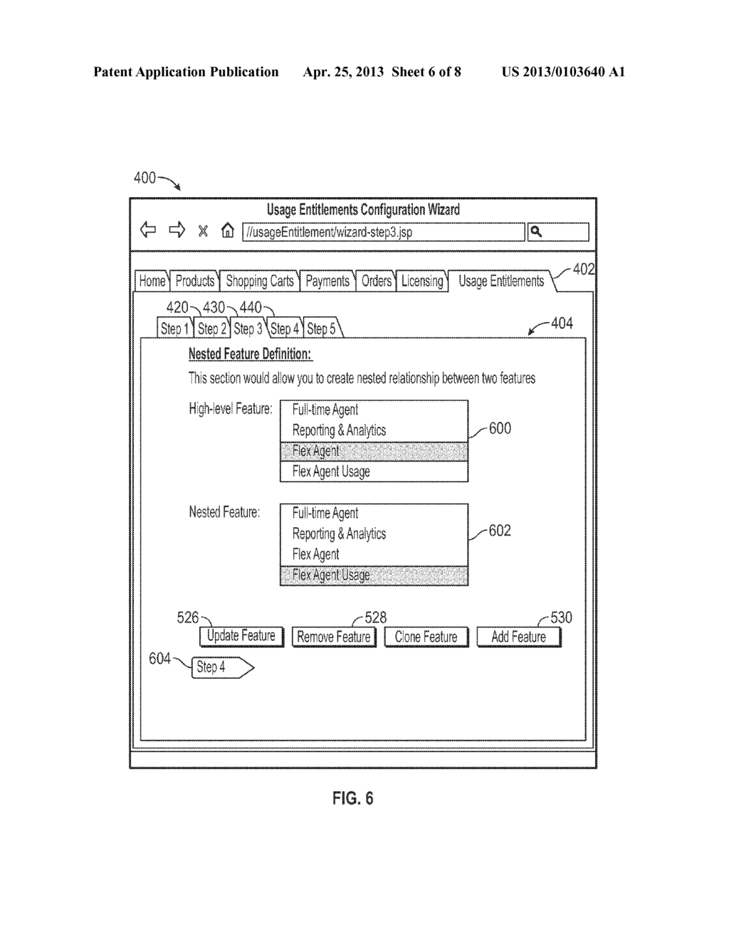 ENTITLEMENT MANAGEMENT IN AN ON-DEMAND SYSTEM - diagram, schematic, and image 07