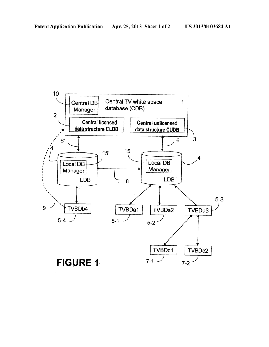 TV WHITE SPACE DEVICES USING STRUCTURED DATABASES - diagram, schematic, and image 02