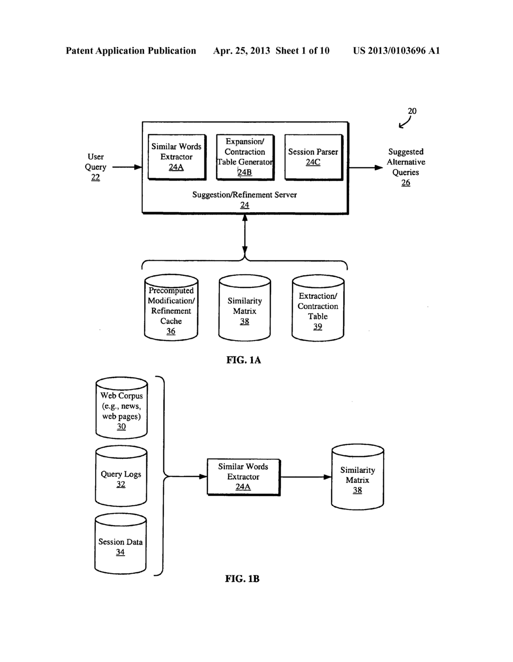 Suggesting and Refining User Input Based on Original User Input - diagram, schematic, and image 02