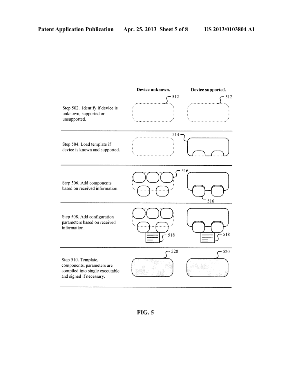 Delivering a Customized Service to a Mobile Device Using a Link - diagram, schematic, and image 06