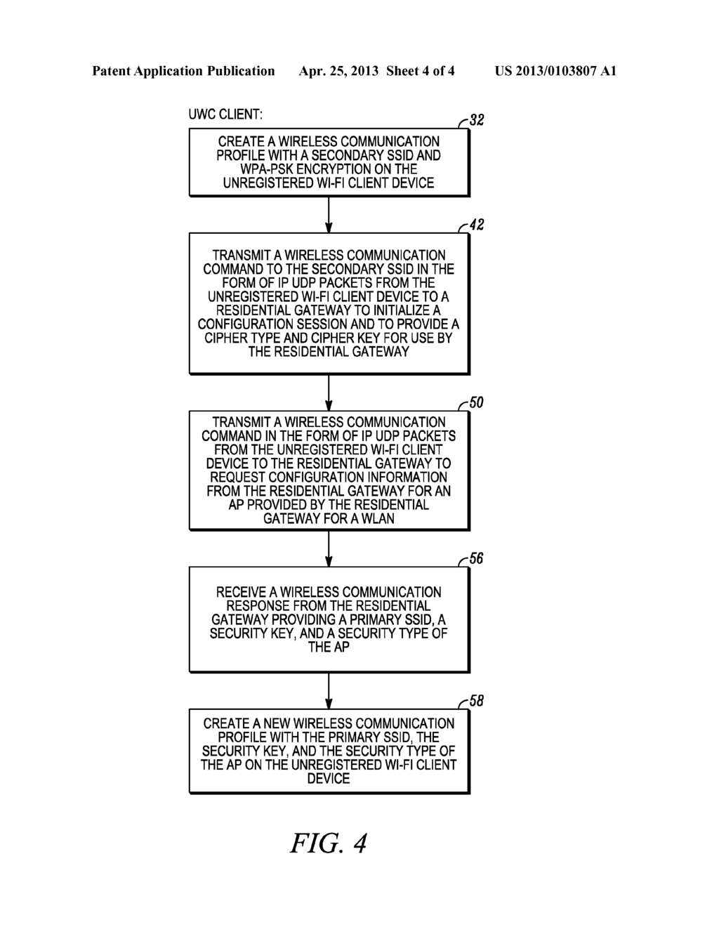 METHOD AND APPARATUS FOR EXCHANGING CONFIGURATION INFORMATION IN A     WIRELESS LOCAL AREA NETWORK - diagram, schematic, and image 05