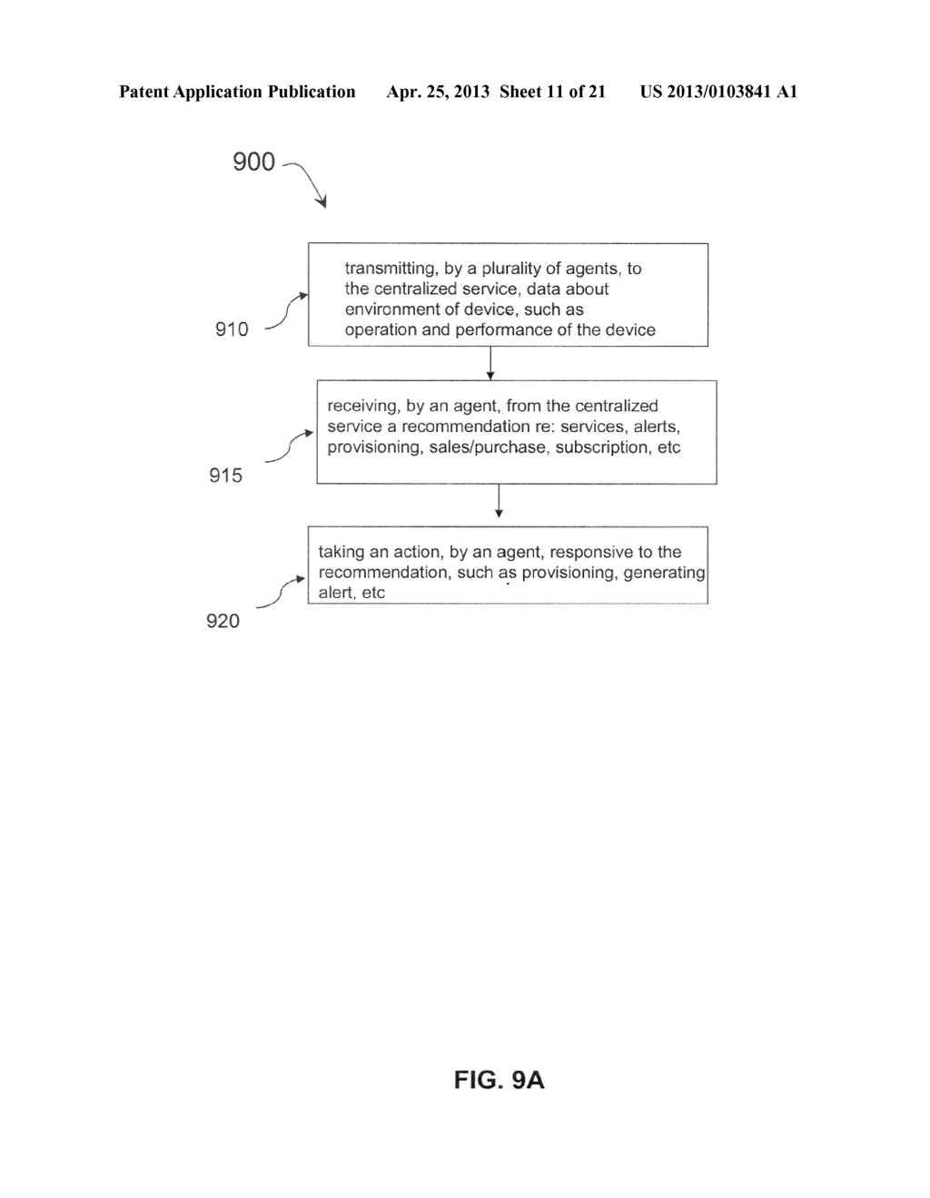 SYSTEMS AND METHODS FOR AUTOMATED SERVER SIDE BROKERING OF A CONNECTION TO     A REMOTE DEVICE - diagram, schematic, and image 12