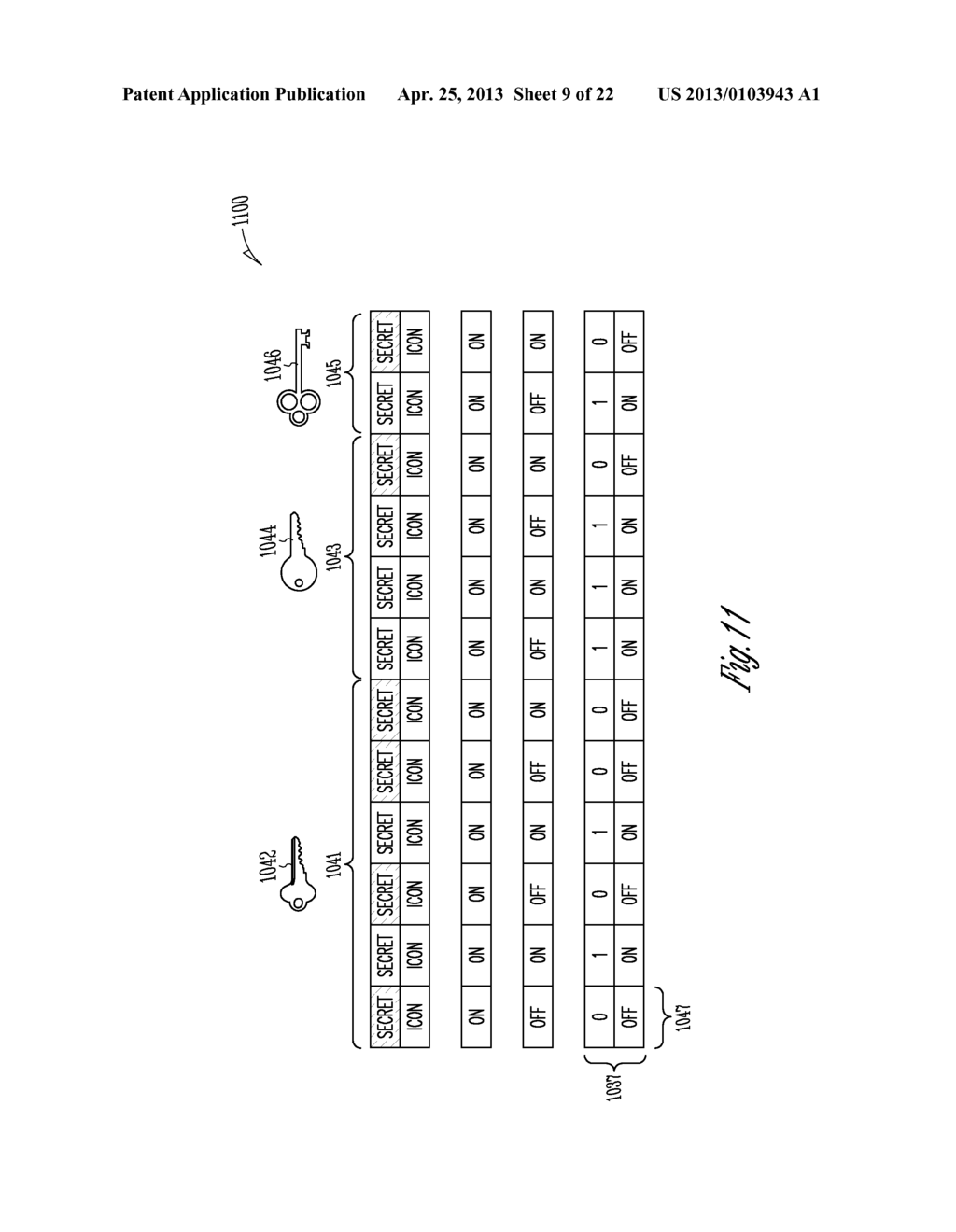 DISPLAYING PRIVATE INFORMATION USING ALTERNATE FRAME SEQUENCING - diagram, schematic, and image 10