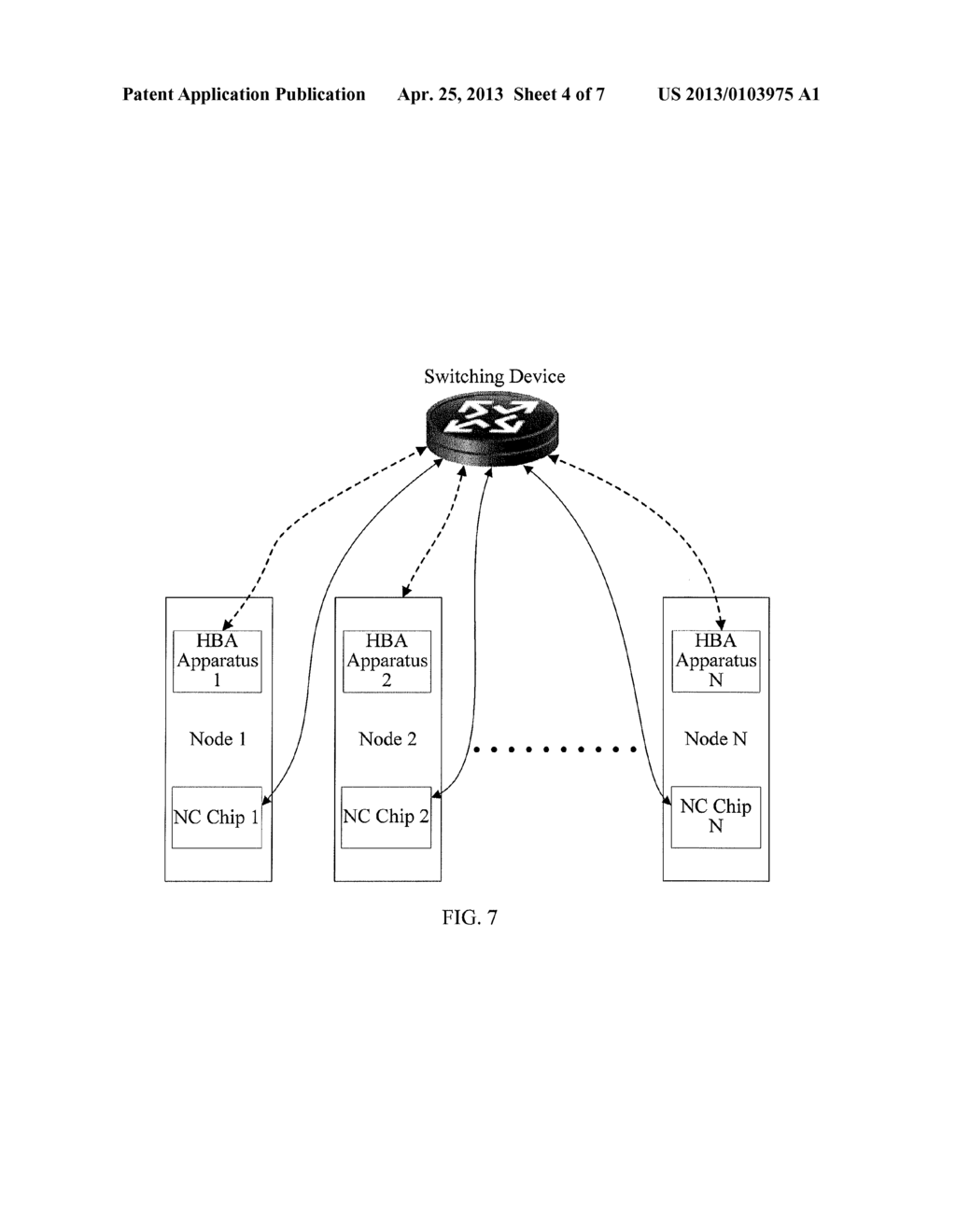 METHOD FOR SWITCHING A NODE CONTROLLER LINK, PROCESSOR SYSTEM, AND NODE - diagram, schematic, and image 05