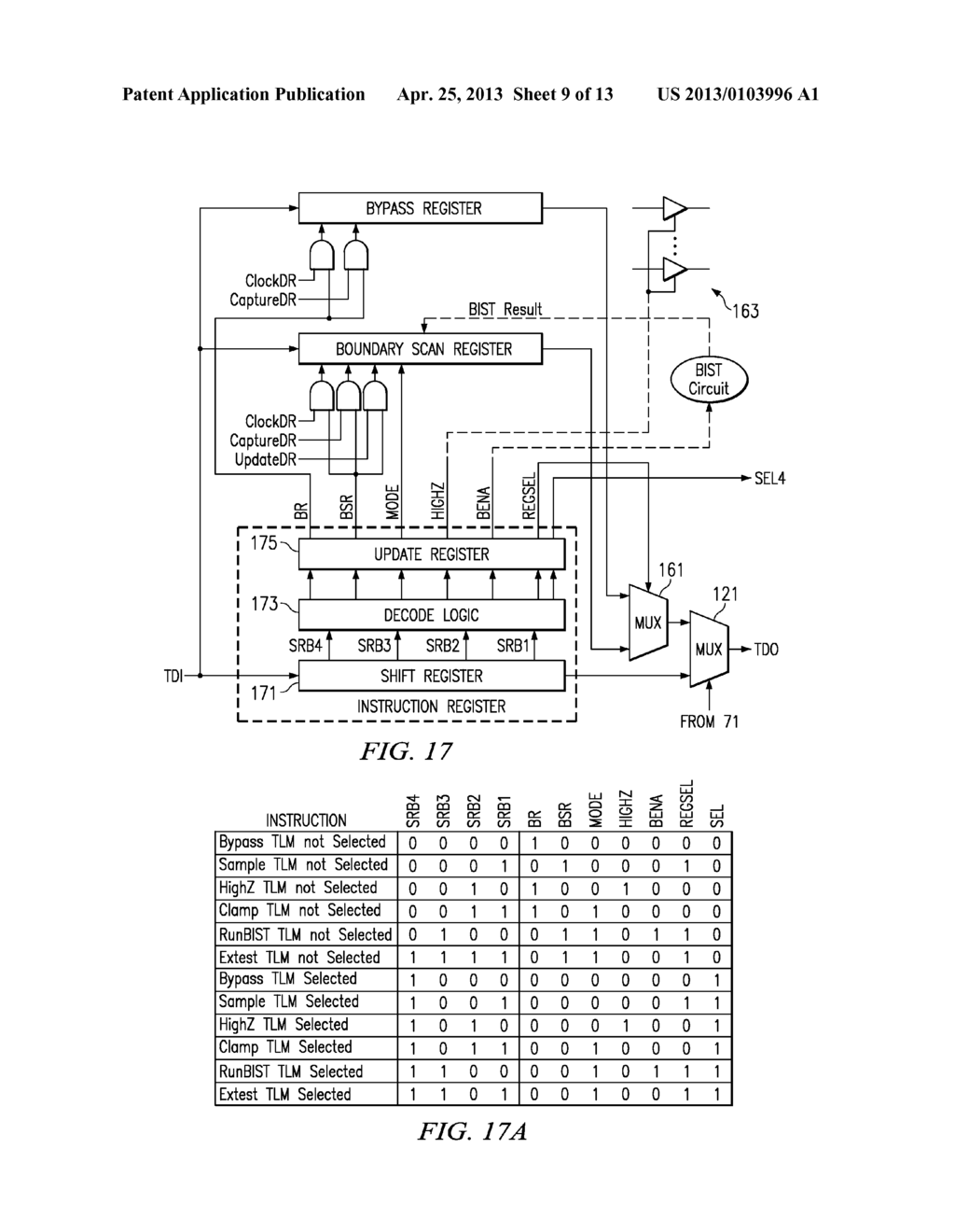 HIERARCHICAL ACCESS OF TEST ACCESS PORTS IN EMBEDDED CORE INTEGRATED     CIRCUITS - diagram, schematic, and image 10