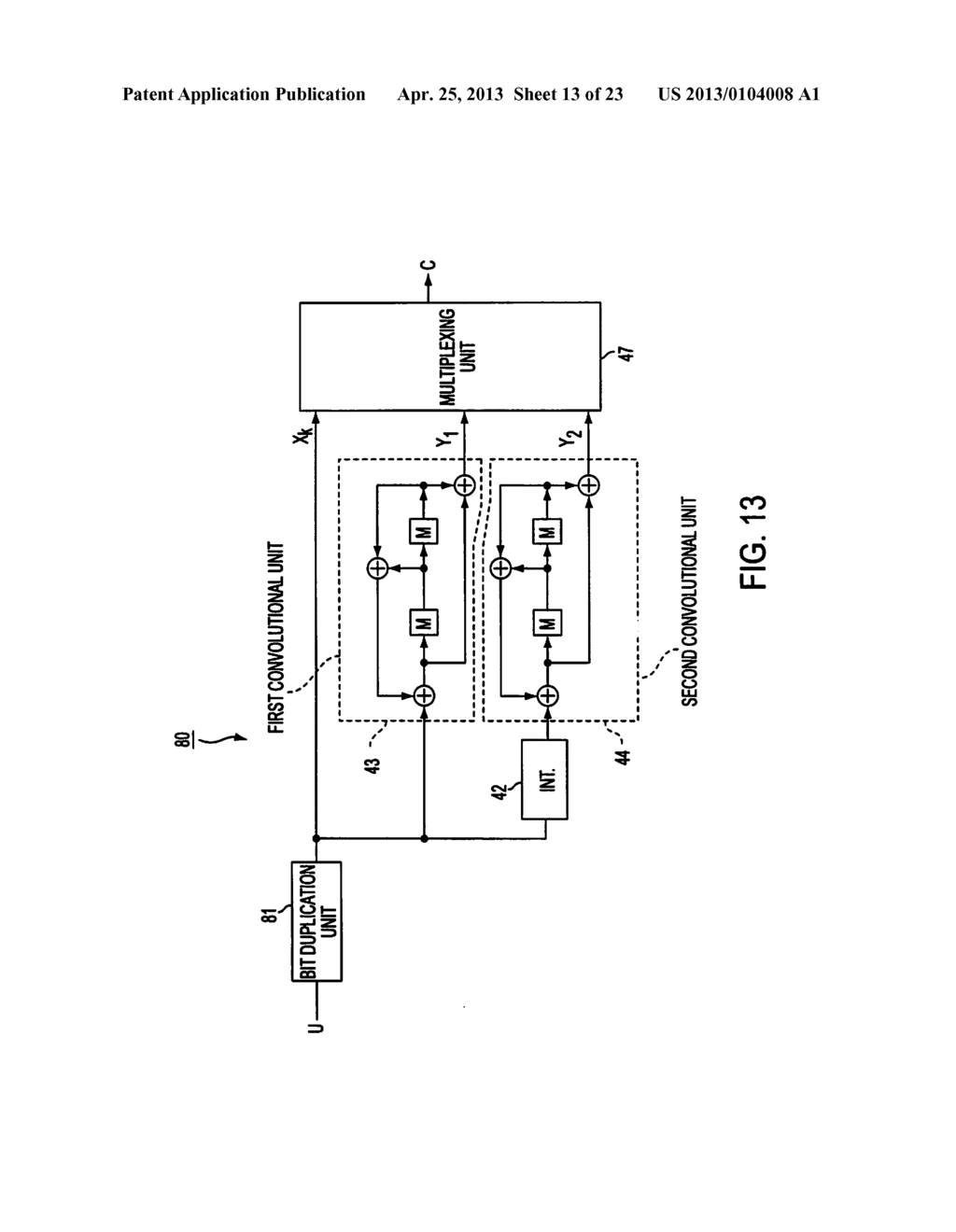 Error-Correcting Encoding Apparatus - diagram, schematic, and image 14