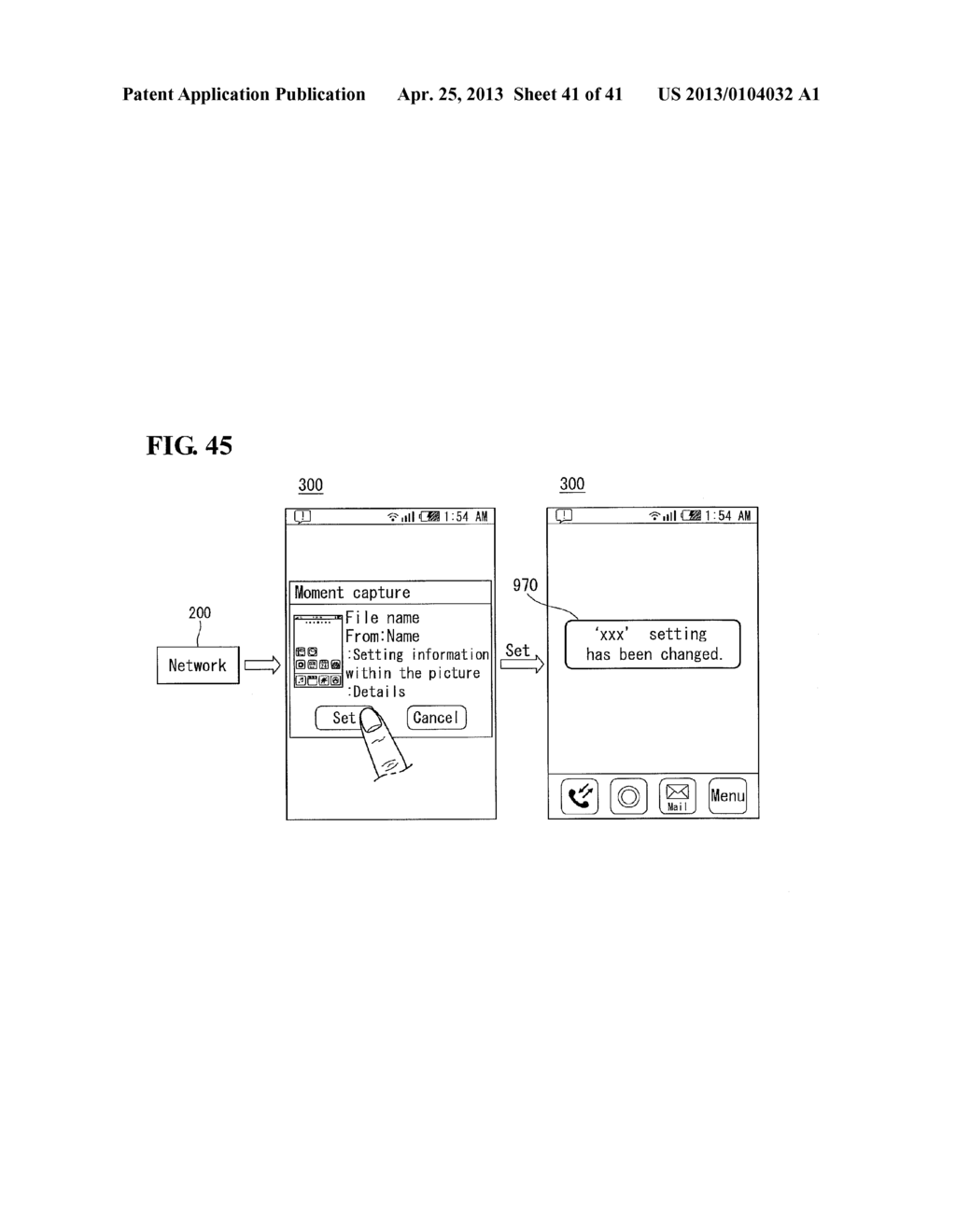 MOBILE TERMINAL AND METHOD OF CONTROLLING THE SAME - diagram, schematic, and image 42