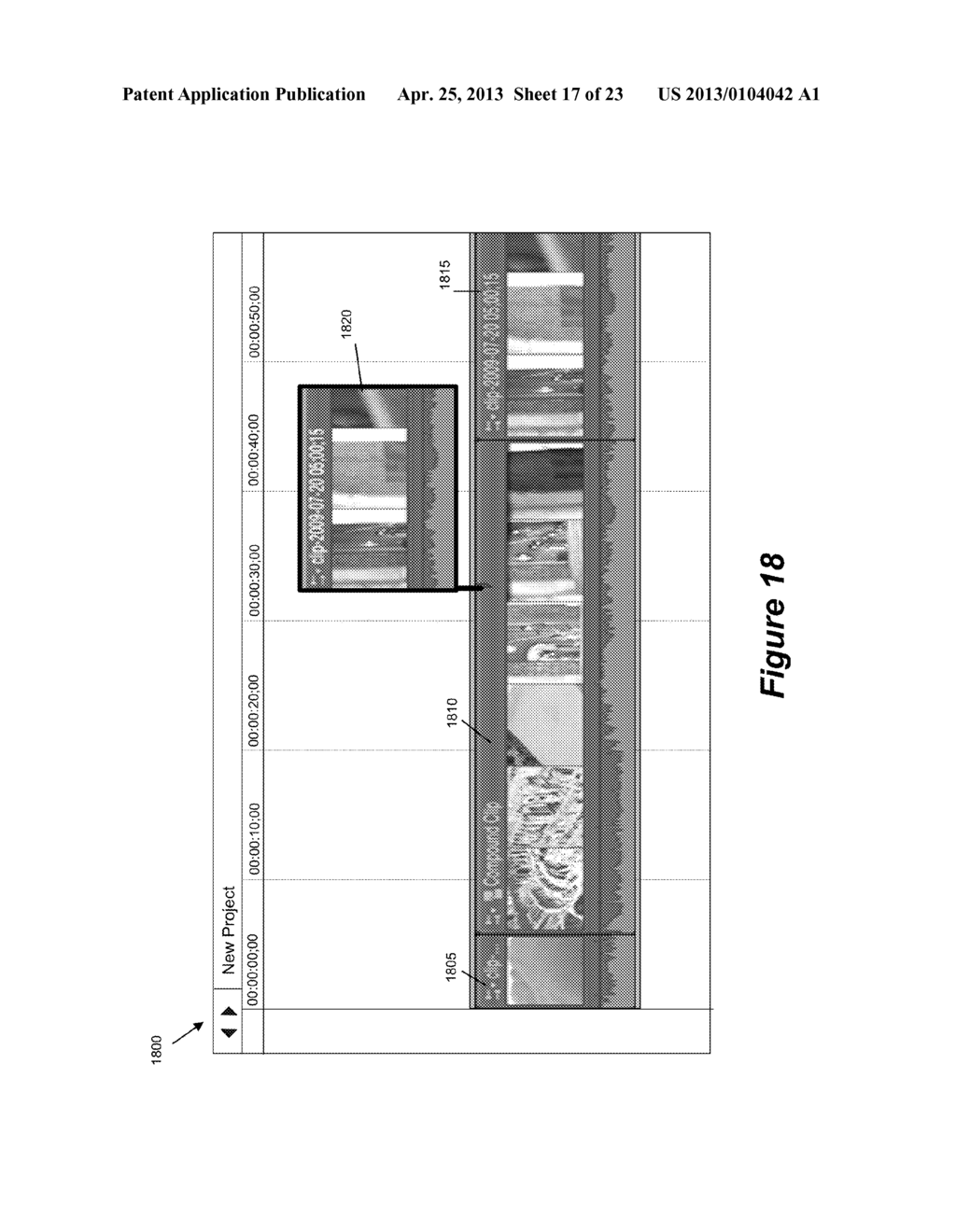 Anchor Override for a Media-Editing Application with an Anchored Timeline - diagram, schematic, and image 18