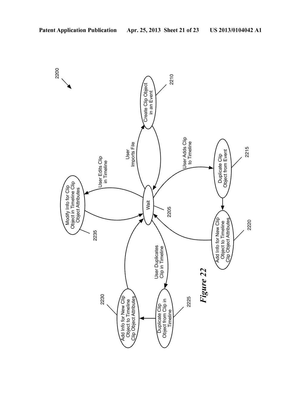 Anchor Override for a Media-Editing Application with an Anchored Timeline - diagram, schematic, and image 22