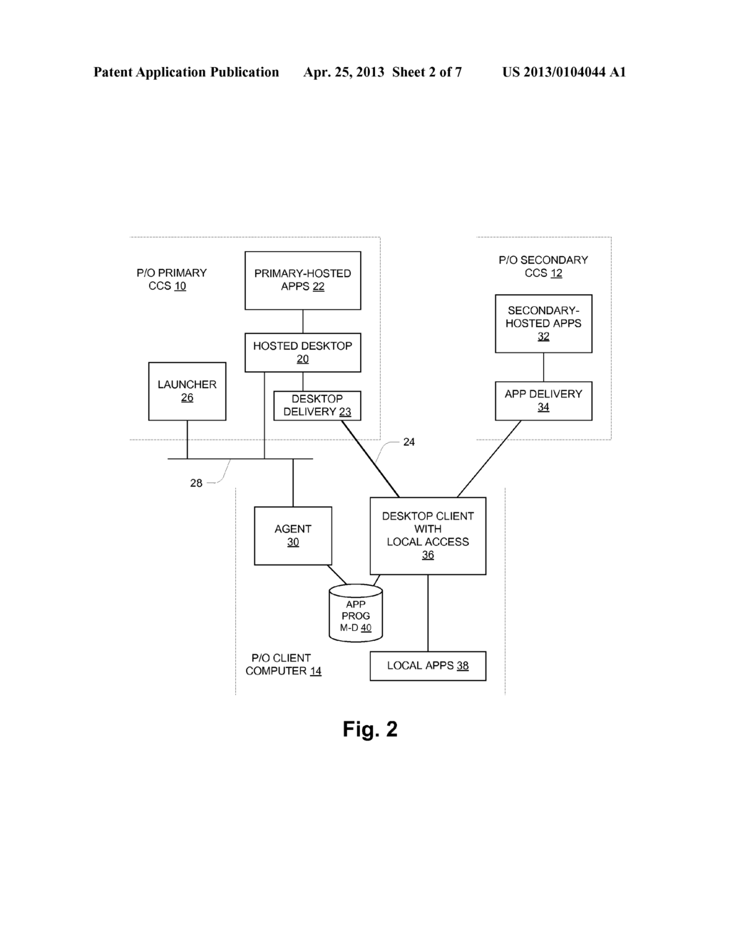 INTEGRATED APPLICATION LAUNCHING IN HETEROGENEOUS CLOUD COMPUTING     ENVIRONMENT - diagram, schematic, and image 03