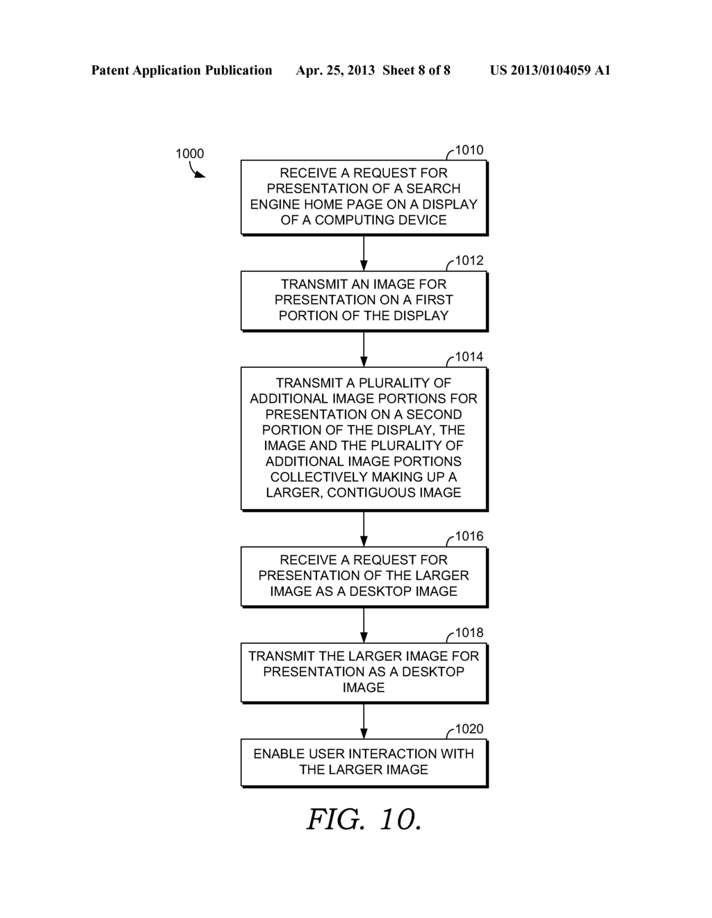 ENABLING IMMERSIVE, INTERACTIVE DESKTOP IMAGE PRESENTATION - diagram, schematic, and image 09