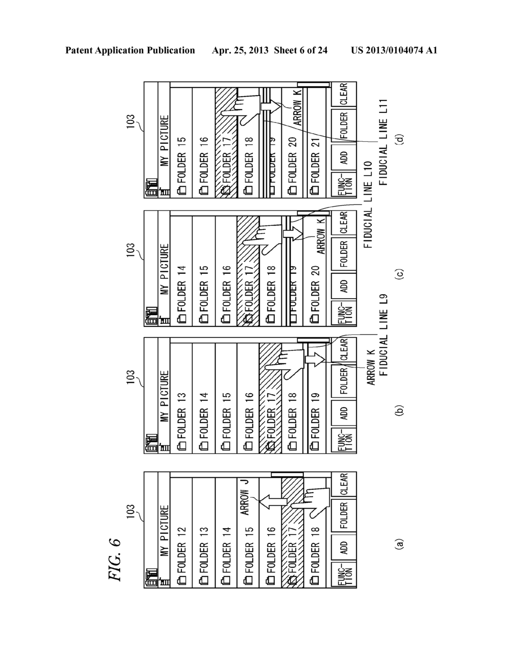 ELECTRONIC DEVICE, METHOD OF CONTROLLING DISPLAY, AND PROGRAM - diagram, schematic, and image 07