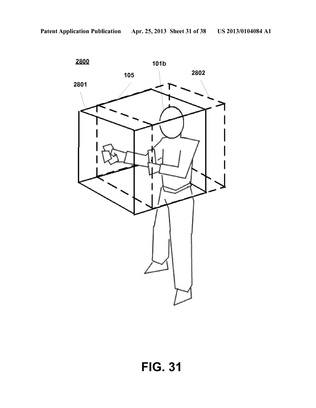 SYSTEMS AND METHODS FOR HUMAN-COMPUTER INTERACTION USING A TWO HANDED     INTERFACE - diagram, schematic, and image 32