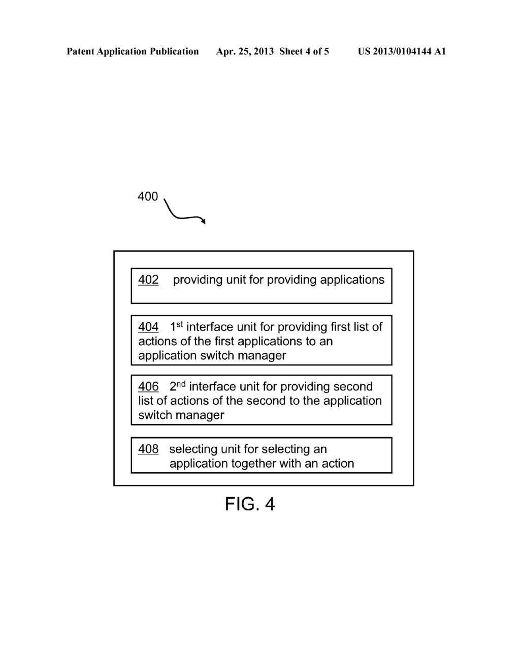 Application Switching in a Graphical Operating System - diagram, schematic, and image 05