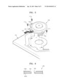 OPTICAL DISC DRIVE INCLUDING SPINDLE MOTOS ASSEMBLY diagram and image