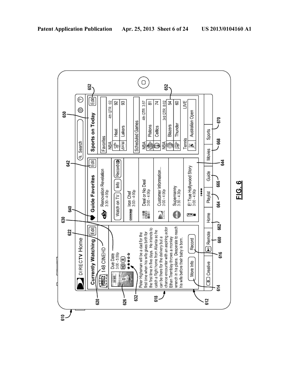 METHOD AND SYSTEM FOR USING A SECOND SCREEN DEVICE TO TUNE A SET TOP BOX     TO DISPLAY CONTENT PLAYING ON THE SECOND SCREEN DEVICE - diagram, schematic, and image 07