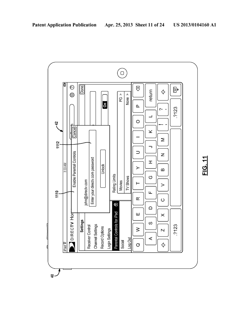 METHOD AND SYSTEM FOR USING A SECOND SCREEN DEVICE TO TUNE A SET TOP BOX     TO DISPLAY CONTENT PLAYING ON THE SECOND SCREEN DEVICE - diagram, schematic, and image 12