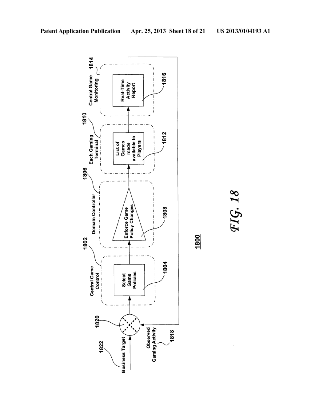 DYNAMIC CONFIGURATION OF A GAMING SYSTEM - diagram, schematic, and image 19