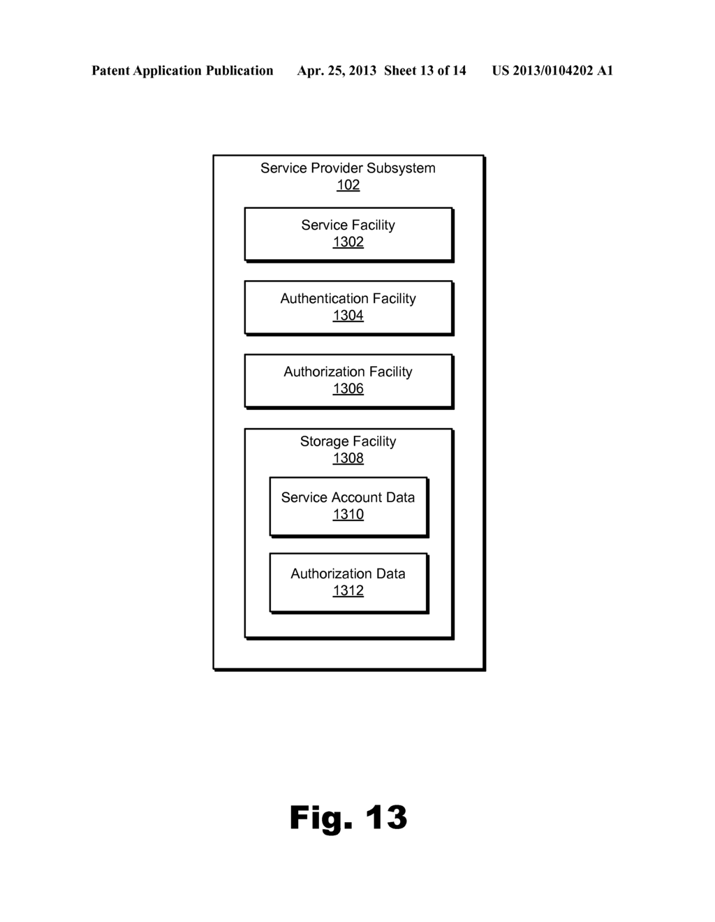 SYSTEMS AND METHODS FOR AUTHORIZING THIRD-PARTY AUTHENTICATION TO A     SERVICE - diagram, schematic, and image 14