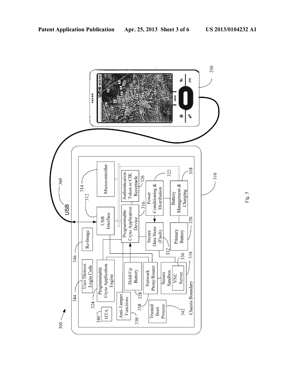 APPLIQUE PROVIDING A SECURE DEPLOYMENT ENVIRONMENT (SDE) FOR A WIRELESS     COMMUNICATIONS DEVICE - diagram, schematic, and image 04