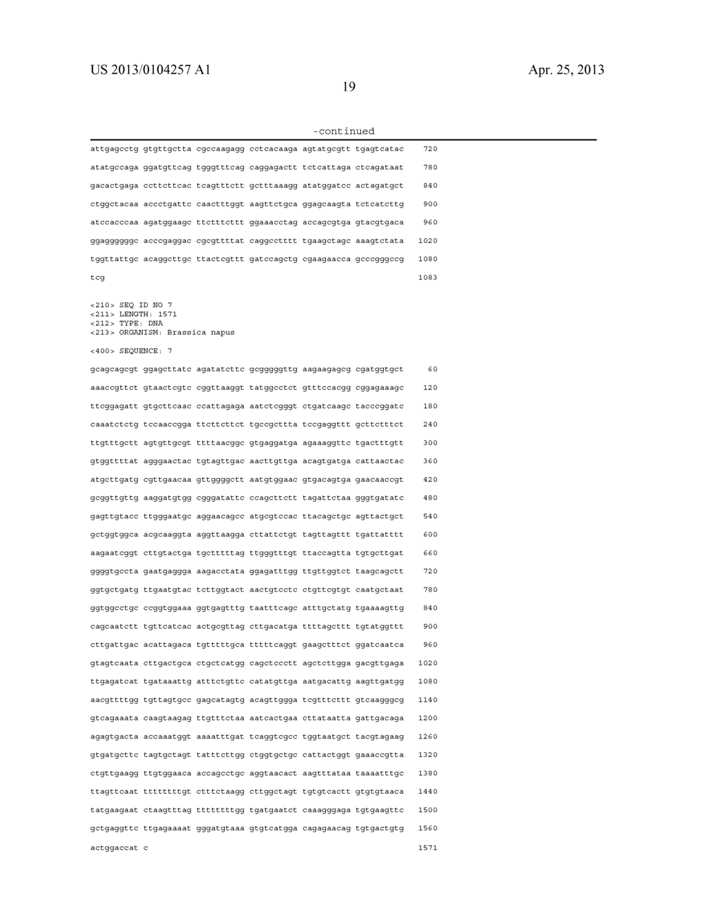 CONSTRUCT AND METHOD FOR EXPRESSING TRANSGENES USING A BRASSICA     BIDIRECTIONAL CONSTITUTIVE PROMOTER - diagram, schematic, and image 20