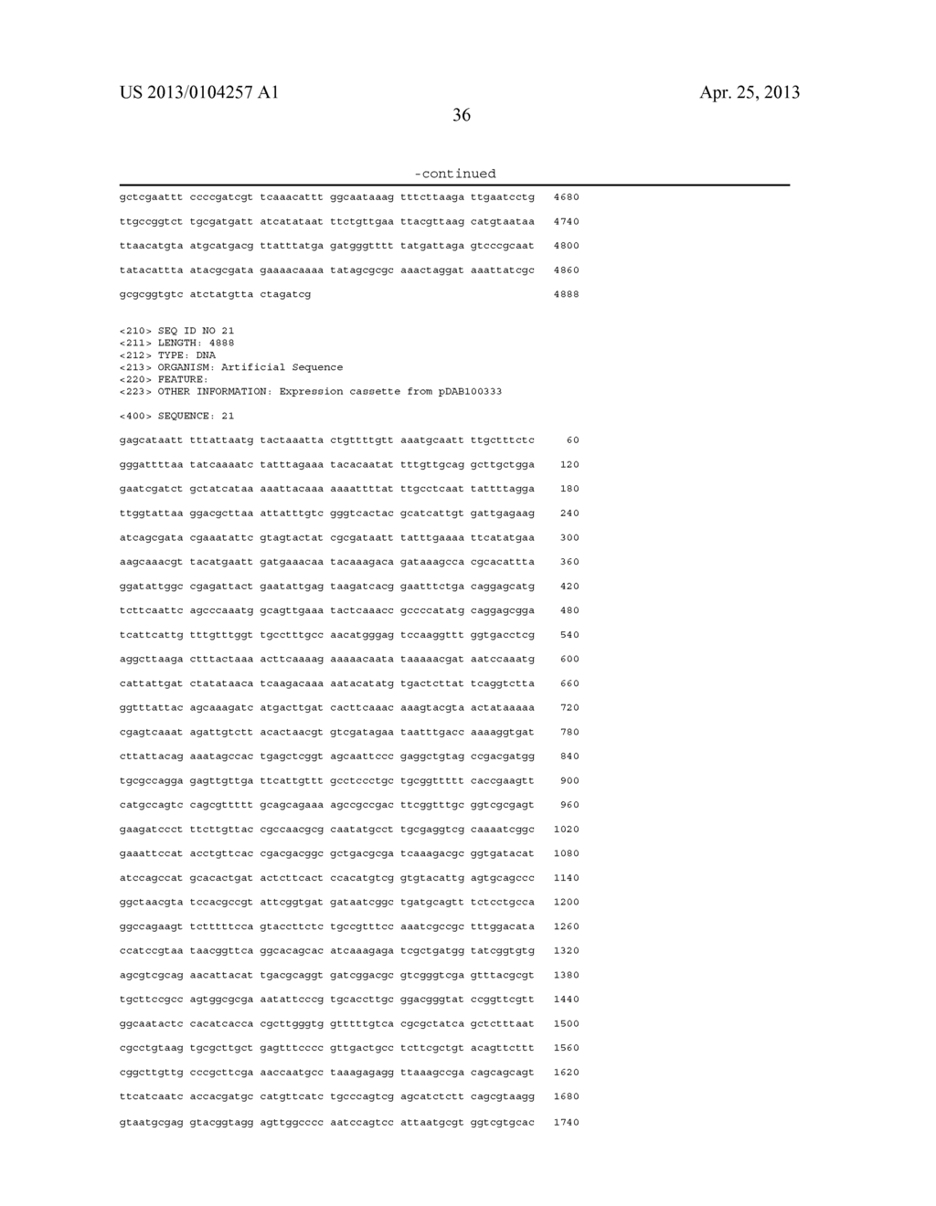 CONSTRUCT AND METHOD FOR EXPRESSING TRANSGENES USING A BRASSICA     BIDIRECTIONAL CONSTITUTIVE PROMOTER - diagram, schematic, and image 37