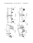 Port-A-Plow storage caster device for snowplows diagram and image