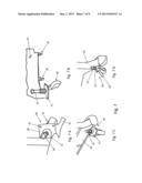 Port-A-Plow storage caster device for snowplows diagram and image