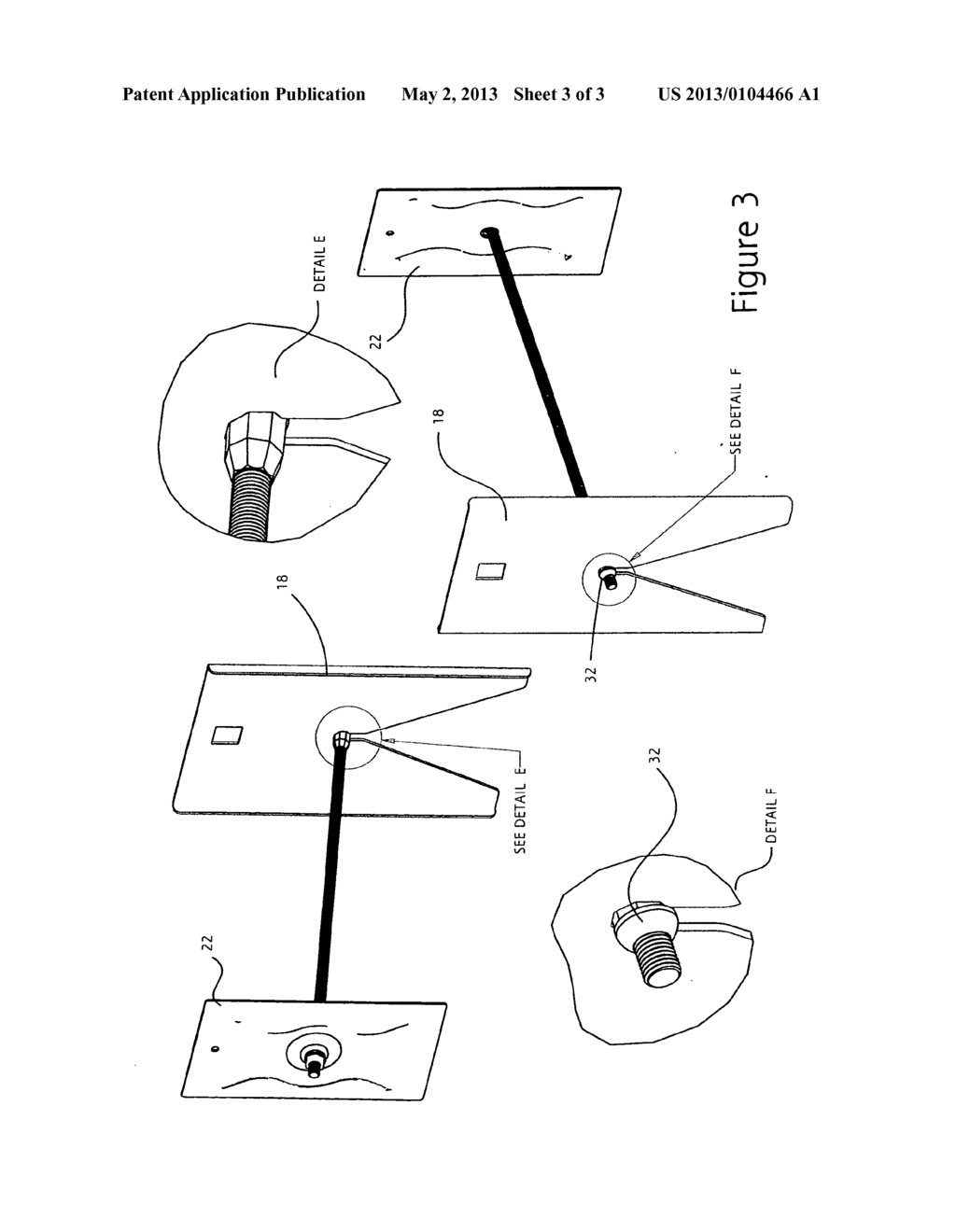 Wall anchoring device and method of installation requiring no soil     excavation - diagram, schematic, and image 04