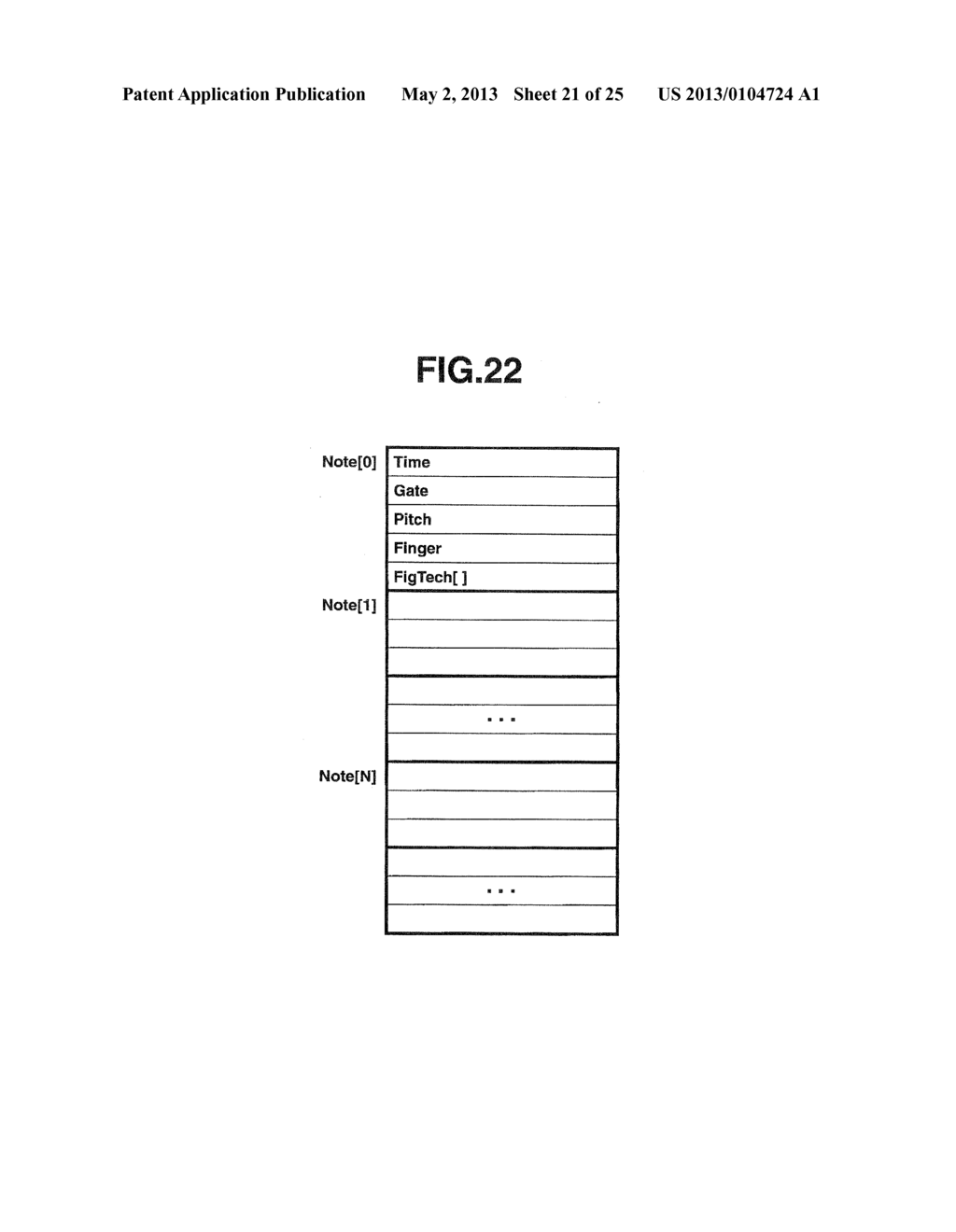 MUSIC PLAYING MOVEMENT DISPLAY DEVICE, METHOD AND RECORDING MEDIUM - diagram, schematic, and image 22