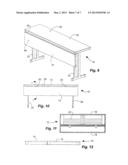 CONVERTIBLE TABLETOP WITH PIVOTAL MODESTY PANEL diagram and image