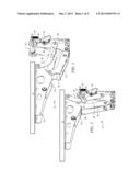 LIFT MECHANISM FOR ADDED STABILITY FOR A SWIM PLATFORM OF A BOAT diagram and image