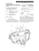 FULL FACE RESPIRATORY MASK WITH INTEGRATED NASAL INTERFACE diagram and image