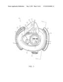 FULL FACE RESPIRATORY MASK WITH INTEGRATED NASAL INTERFACE diagram and image