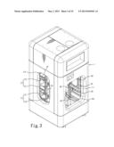 Vertical Dish Washing Machine diagram and image